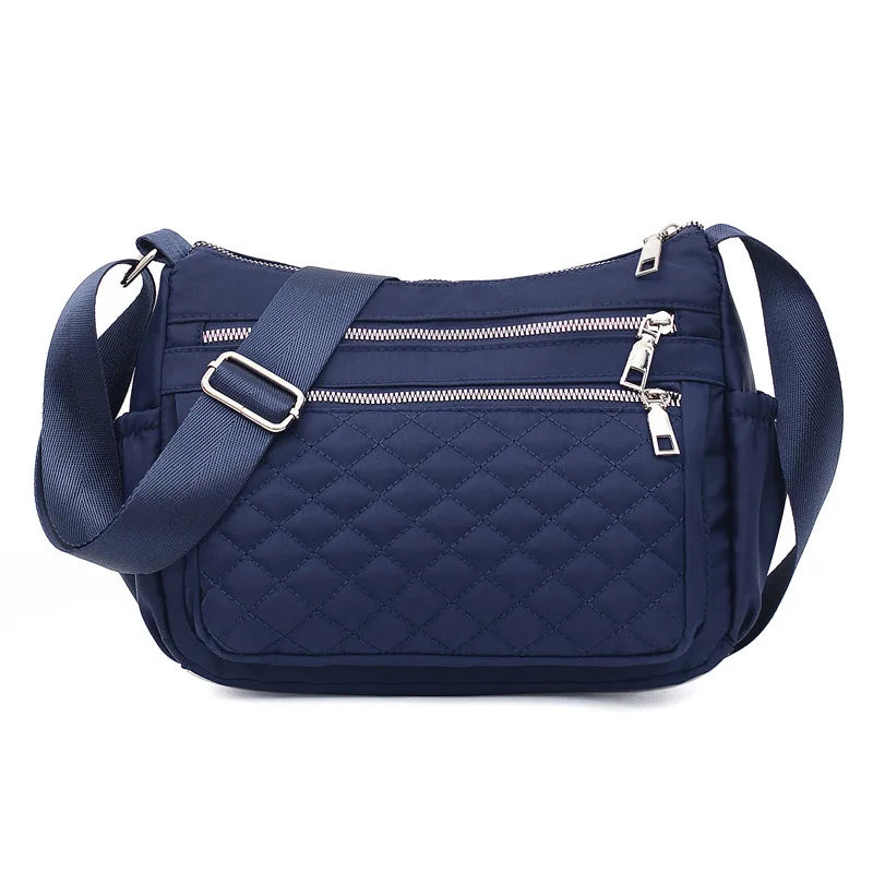 Female Canvas Single Shoulder Bag Large-capacity Dumpling Bag