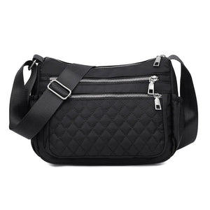 Female Canvas Single Shoulder Bag Large-capacity Dumpling Bag