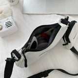 Women's Canvas Shoulder Bags with Mini Purse Pendant, Crossbody Bags 2pcs Set