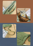 Female Canvas Phone Side Sling Bag 90s Y2k Grunge Crossbody