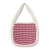 Women's Casual Crochet Soft Slouchy Shoulder Bag