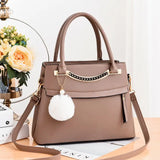 Casual Tote Retro PU Leather Women Shoulder Bag