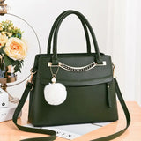 Casual Tote Retro PU Leather Women Shoulder Bag
