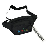 Chest Bag Cartoon Dinosaur Embroidery Purple Banana Fanny Pack Belt Bags