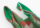 Christmas Gift Crochet Pouch Tote Bag Winter Leisure Knitted