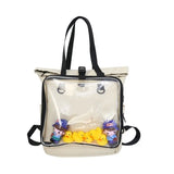 Female Big Ita Bag Backpack Ducks Display Layer School-Bag Women Backpack