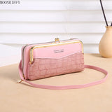 Embossed Crocodile Pattern Messenger Bag Large Capacity Diagonal Lady Bag