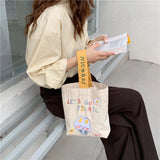 Female Embroidery Lunch Bento Bag Ladies Clutch Purse Handbags