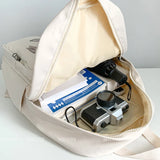 Grunge Fairycore Fabric Backpack 90s Teen Waterproof Oversized School Bagpack