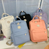 Waterproof Women School Bag Lady Laptop Book Student Girl College Backpack
