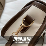 Retro Bump Shoulder Bag for Women Phone Purses Handbags