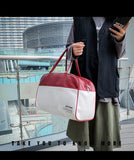 Women's PU Leather Travel Bag Vintage Luggage Casual Tote