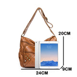 Classic Shoulder Crossbody Bags Women Large Capacity Handbag