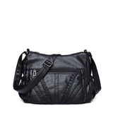 Soft PU Leather Shoulder Bag Hobo Messenger Feminina Women Bolsos Sac A Main