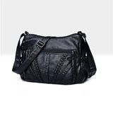 Soft PU Leather Shoulder Bag Hobo Messenger Feminina Women Bolsos Sac A Main