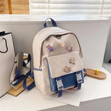 Female High School College Student Schoolbag Student Rucksack