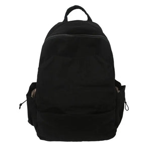 Female High Street Canvas Fabric Backpack