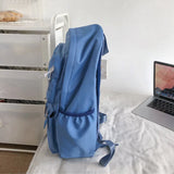 Female High Capacity School Bag Nylon Backpack Outdoor Travel Bagpack