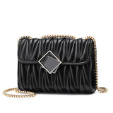 Female Ladies Chain Small Bag Single Shoulder Backpack Women Leather Bag