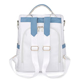 Women Leather Backpack Soft Touch Multi-Function Small Backpack