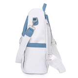Women Leather Backpack Soft Touch Multi-Function Small Backpack