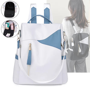 Women Leather Backpack Soft Touch Multi-Function Small Backpack