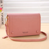 Women's Soft Leather Messenger Purse with Large Capacity