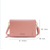 Women's Soft Leather Messenger Purse with Large Capacity