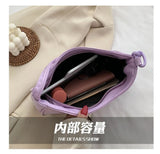 Retro Chain Handbag Women Totes Shoulder Bag Lady Zipper Soft