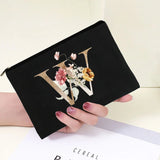 Flower Print Bridesmaid Makeup Bag Gift