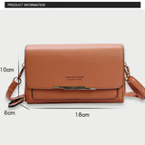 Long Coin Shoulder Wallet for Women Mini Money Bags