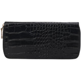 Crocodile Pattern Long Wallet for Women