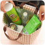 Female Lunch Food Box Bag Insulated Thermal Food Picnic Lunch Bags