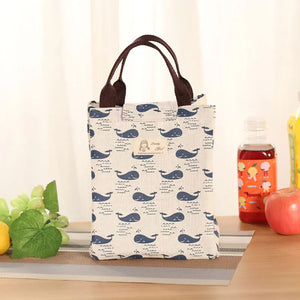 Female Lunch Food Box Bag Insulated Thermal Food Picnic Lunch Bags