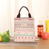 Female Lunch Food Box Bag Insulated Thermal Food Picnic Lunch Bags