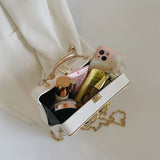 Women's Retro Chain Shoulder Messenger Bag In Handbag