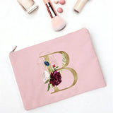 Female Print Clutches Bag Makeup Bag Mark Women's Cosmetic Organizer Cometic Bag