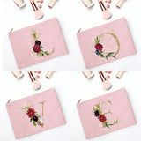 Female Print Clutches Bag Makeup Bag Mark Women's Cosmetic Organizer Cometic Bag