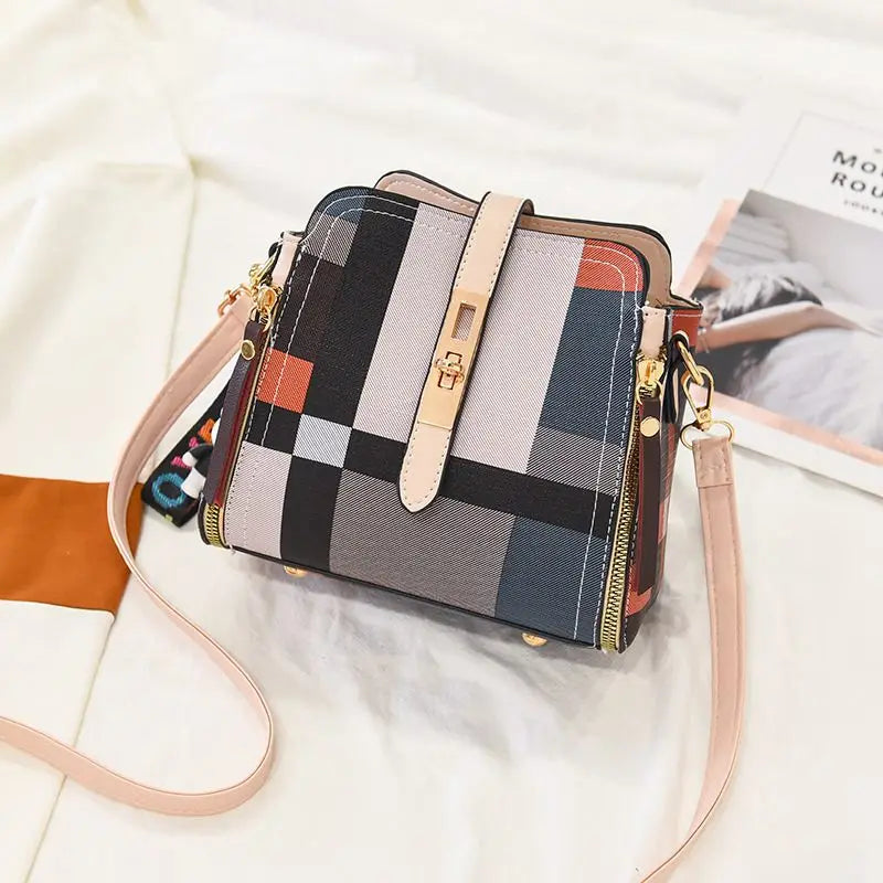 Women Messenger Bag PU Leather Crossbody Shoulder Tote Bag KL724