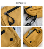 Female Messenger Crossbody Student Bags Women Canvas Bag