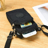 Nylon Crossbody Bag Women Messenger Purse Small Shoulder Bags Lady Wallet