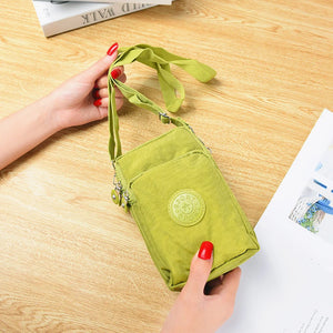 Nylon Crossbody Bag Women Messenger Purse Small Shoulder Bags Lady Wallet