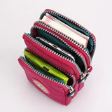 Nylon Crossbody Bag Small Shoulder Messenger Purse Lady Wallet