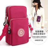 Nylon Crossbody Bag Small Shoulder Messenger Purse Lady Wallet