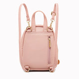 Mini PU Leather Travel Backpack