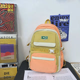 Waterproof Nylon Backpack with Pockets for Women