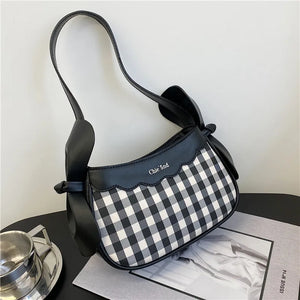 Stylish Soft Leather Tote Bag Women Shoulder Handbags Small Lady Bag