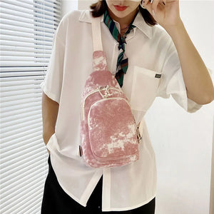 Women's Waist Bags Oxford Shoulder Casual Ladies Chest Bag