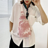 Women's Waist Bags Oxford Shoulder Casual Ladies Chest Bag