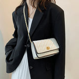 Women Square Messenger Crossbody Shoulder Bag Handbag